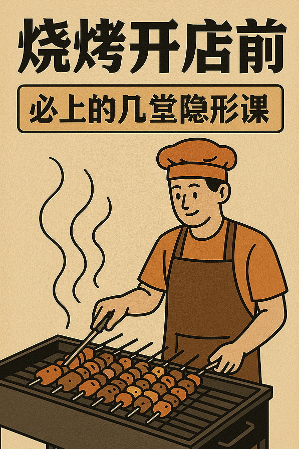 烧烤开店前必上的几堂隐形课。